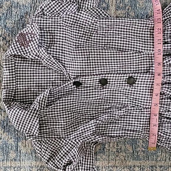 1950s Handmade Gingham Dress - Picture 10 of 16